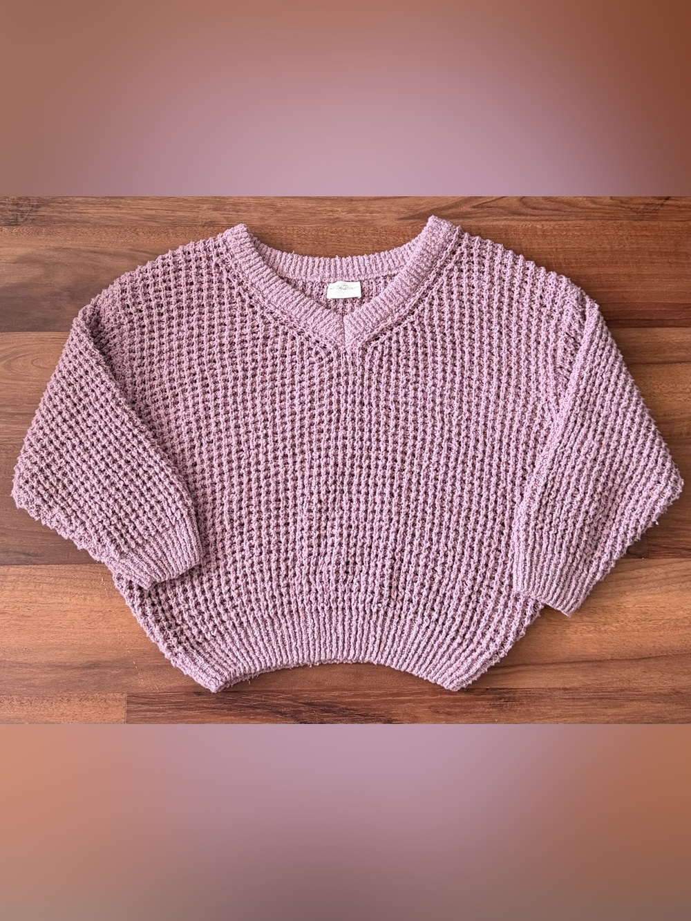 Allie Rose Knit Sweater, Small